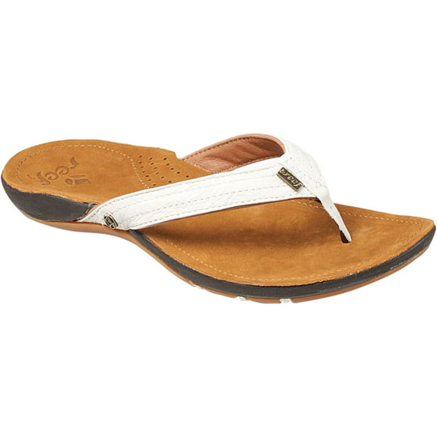 Reef Miss J-Bay Sandals Tan/White Reef Women's Shoes Sandals & Beach Shoes